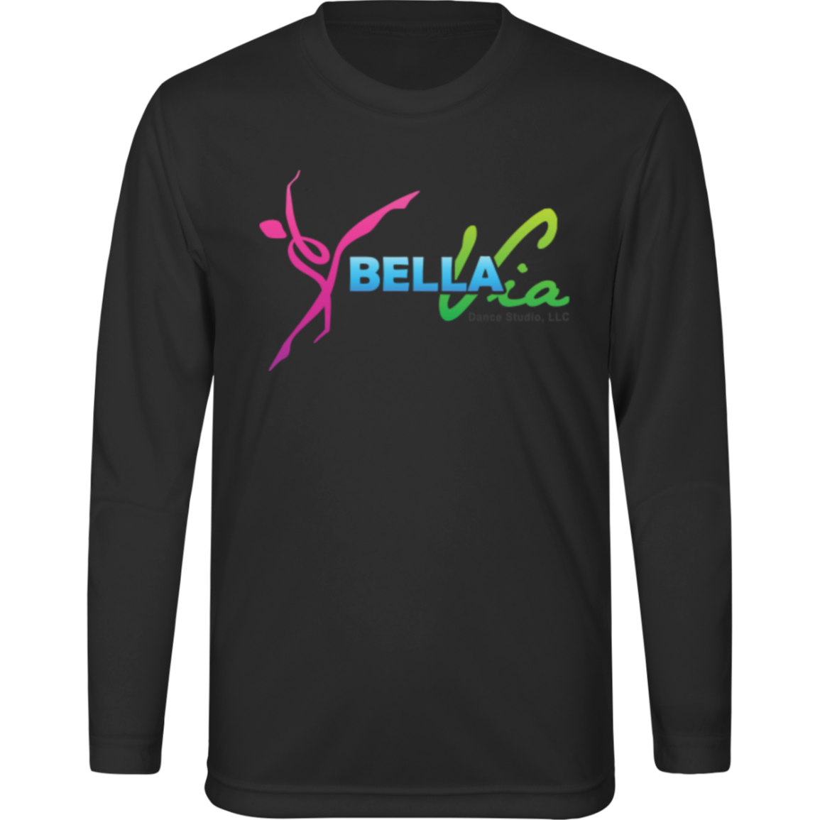 BellaVia - Kids Long Sleeve Tee (Front Logo)