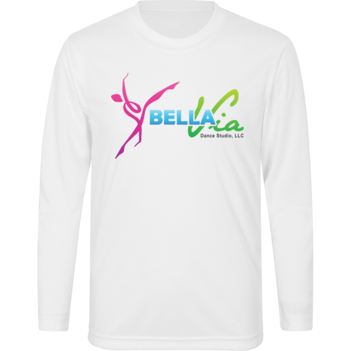 BellaVia - Kids Long Sleeve Tee (Front Logo)