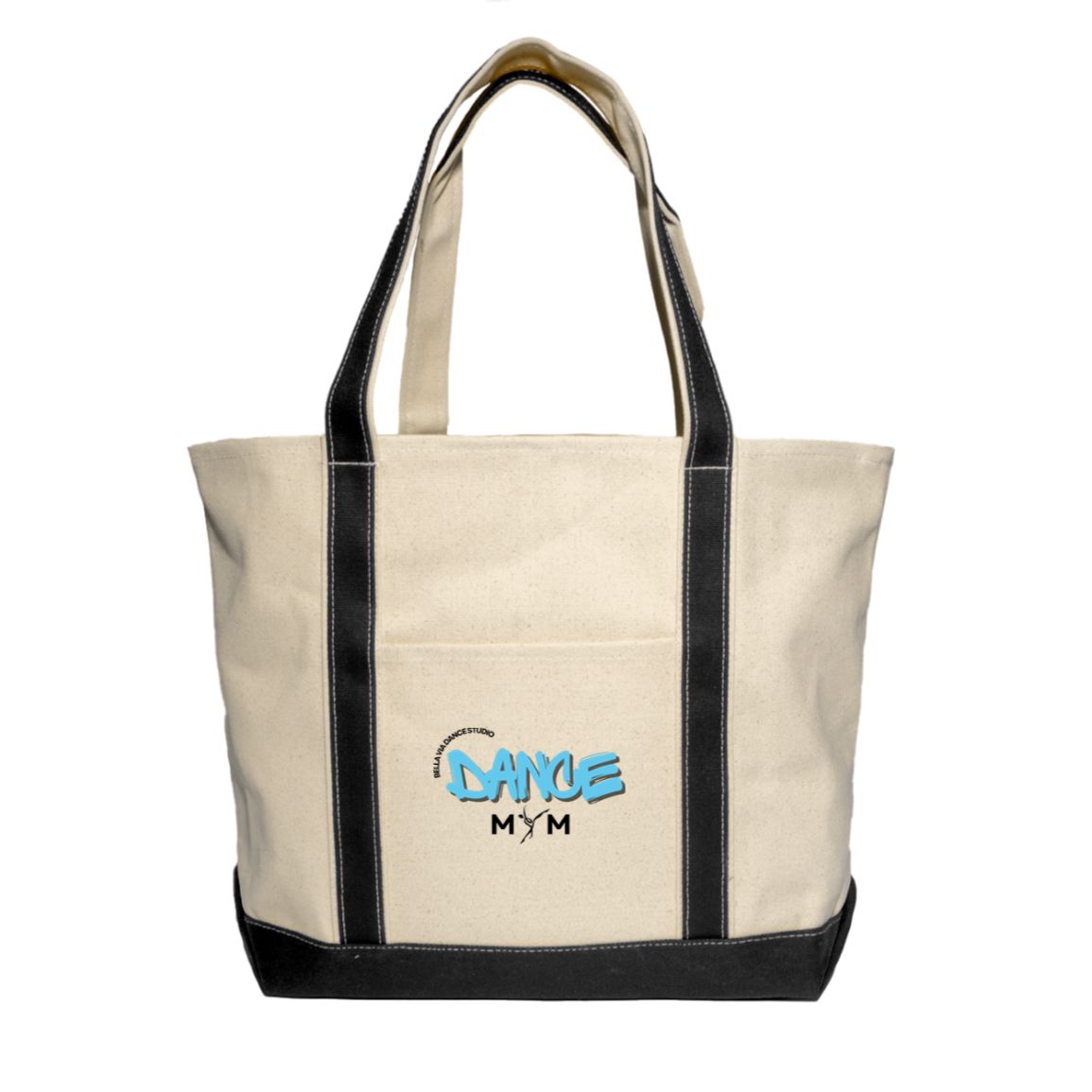 BellaVia - XL Cotton Canvas Boat Tote