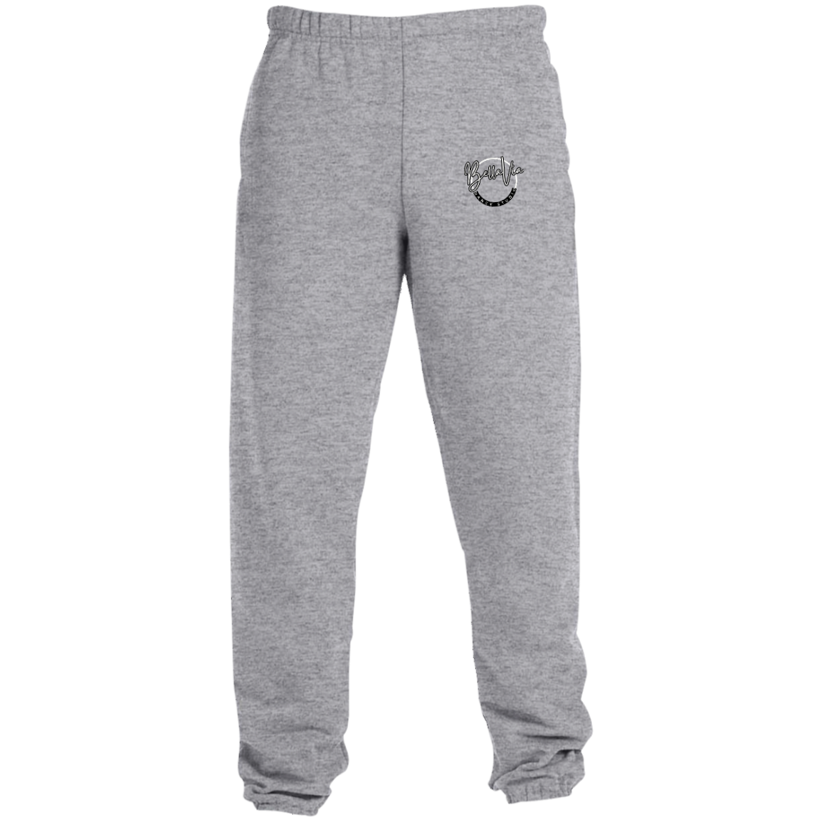 BellaVia - Sweatpants with Pockets (Circle Logo)