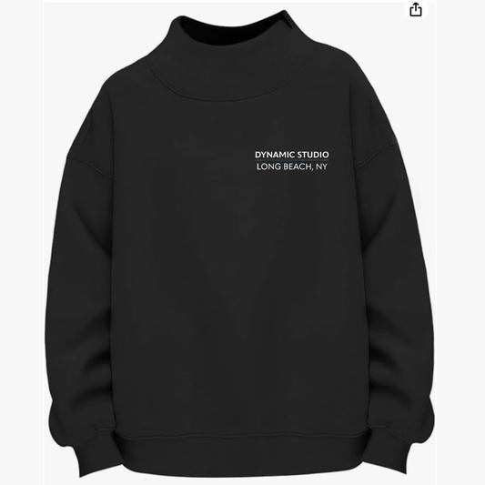 DFW - Oversized Mockneck Crewneck