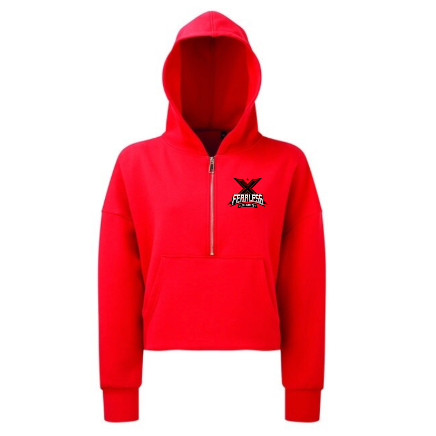 Fearless - Womens Half Zip Hoodie