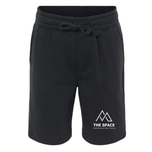 The Space - Youth Long Fleece Short (Left Leg Logo)