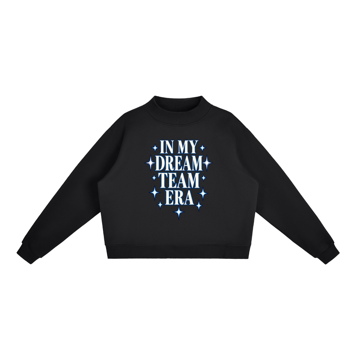DT Winter - Unisex Fleece Mock-Neck Crew Sweatshirt