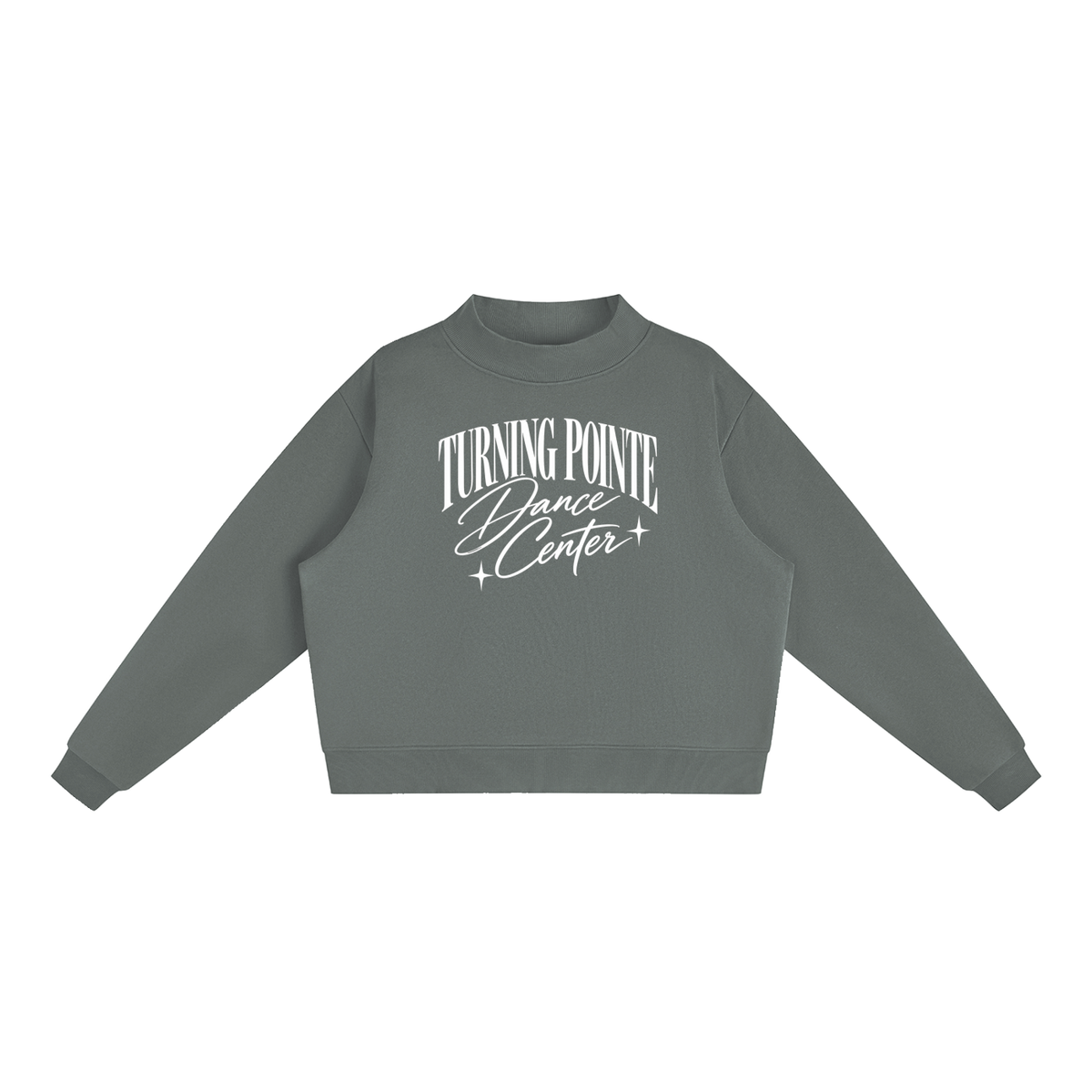TPDC Winter - Unisex Fleece Mock-Neck Crew Sweatshirt