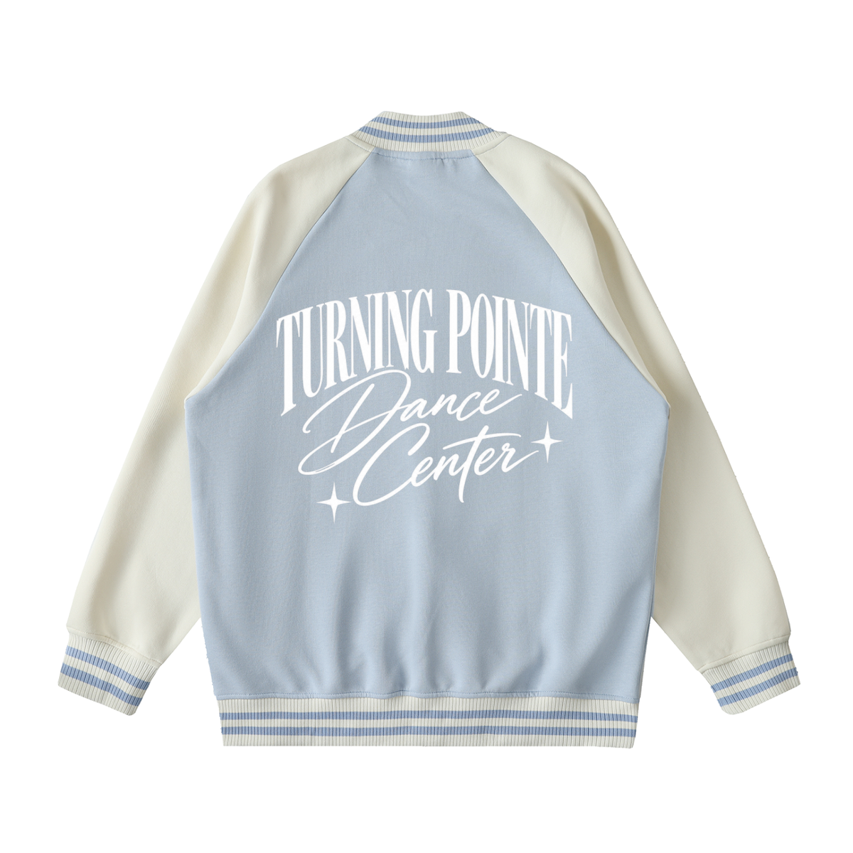 TPDC Winter - Two Tone Raglan Sleeve Varsity Jacket (Multiple Colors)