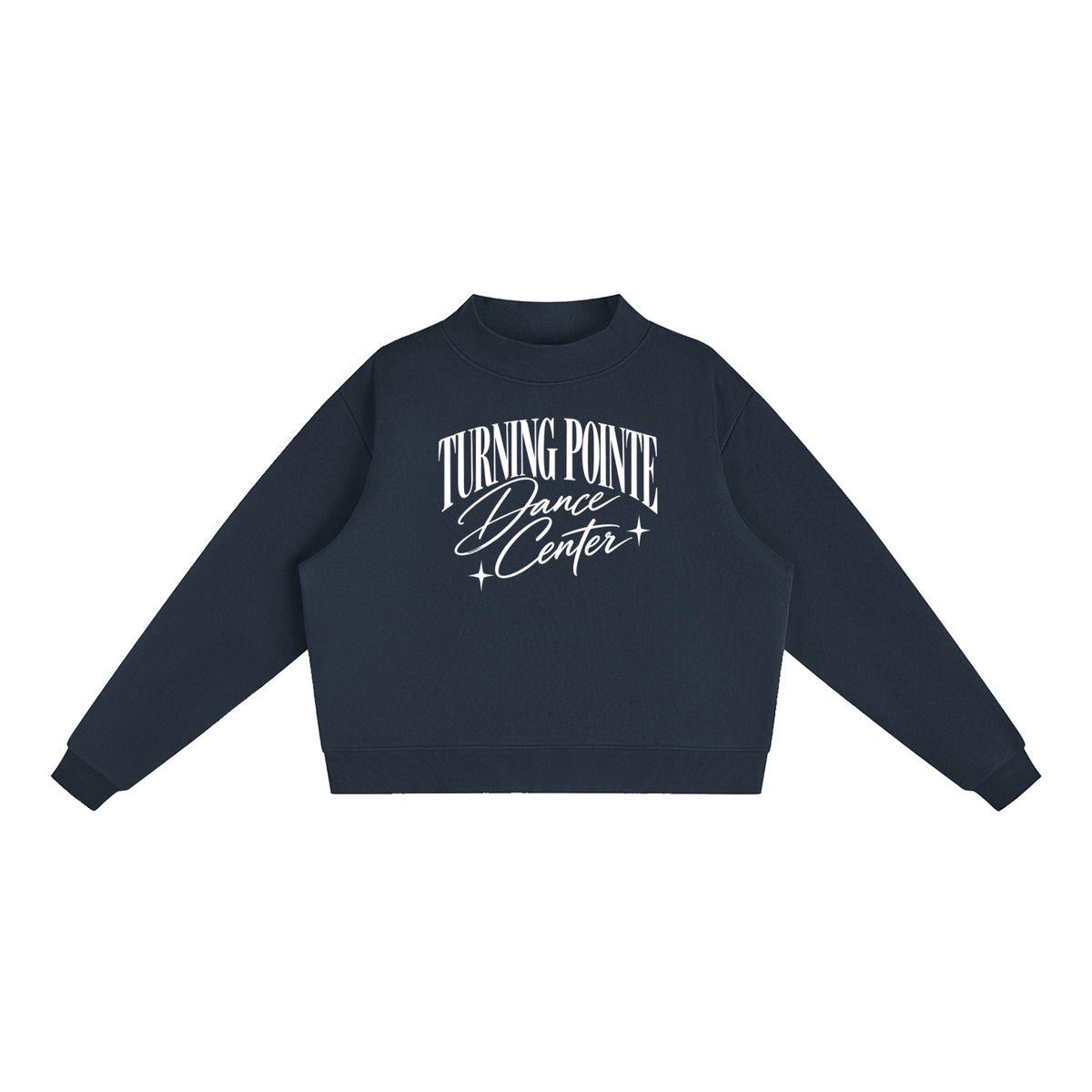 TPDC Winter - Unisex Fleece Mock-Neck Crew Sweatshirt