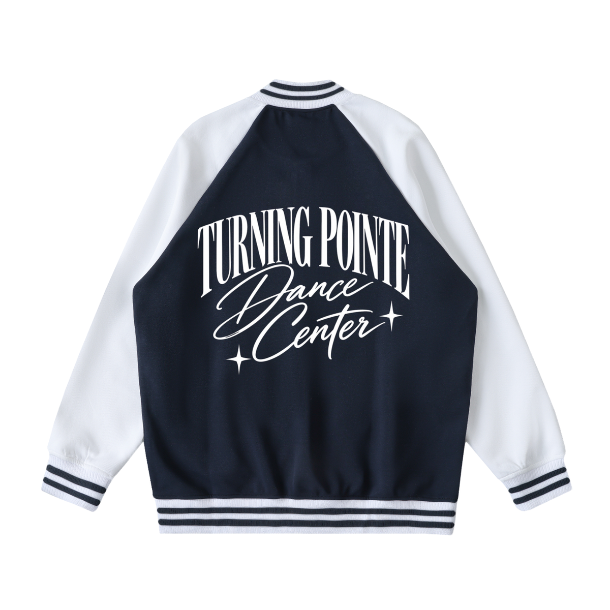 TPDC Winter - Two Tone Raglan Sleeve Varsity Jacket (Multiple Colors)