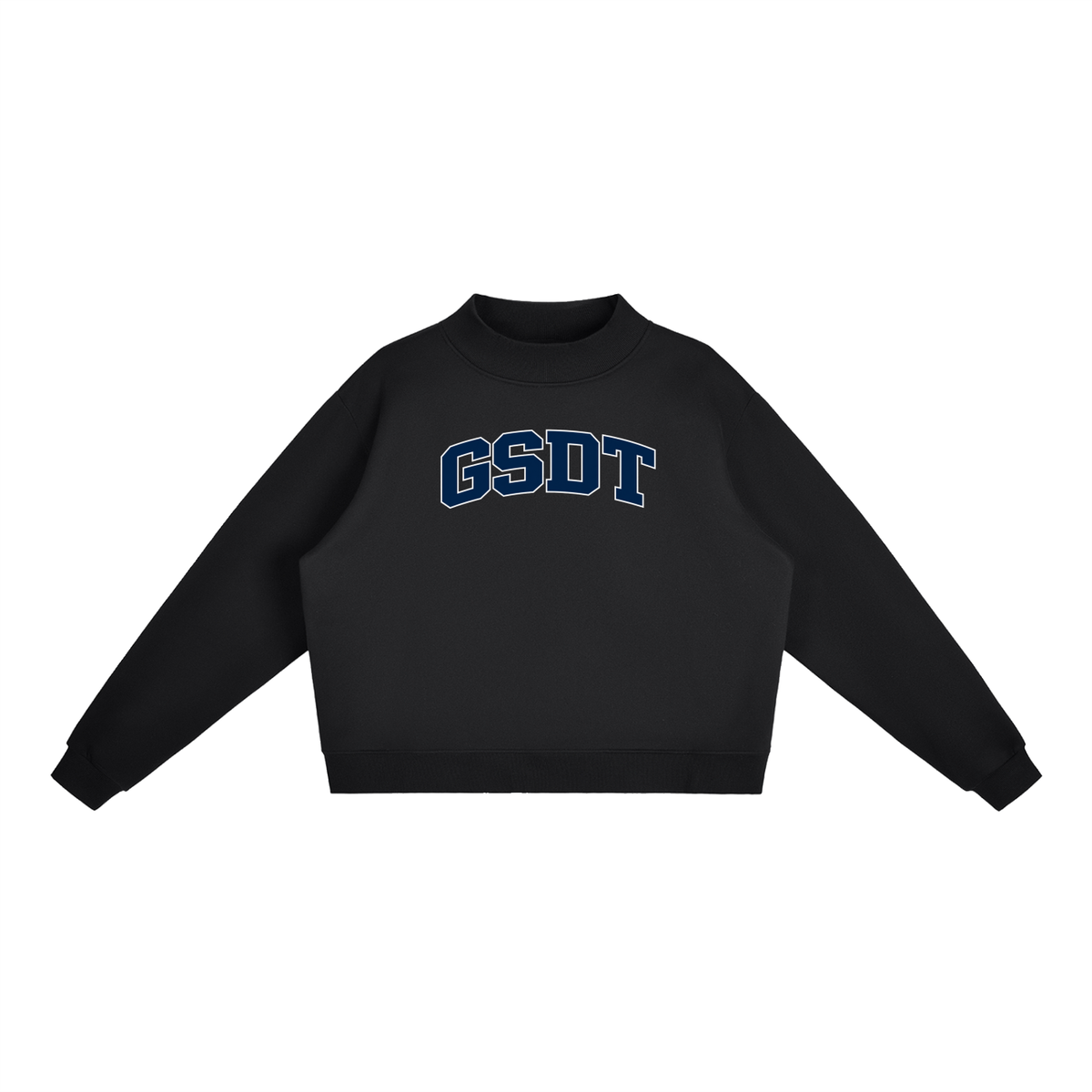 GSDT 26-27: Essential Fleece Mock-Neck Crew Sweatshirt