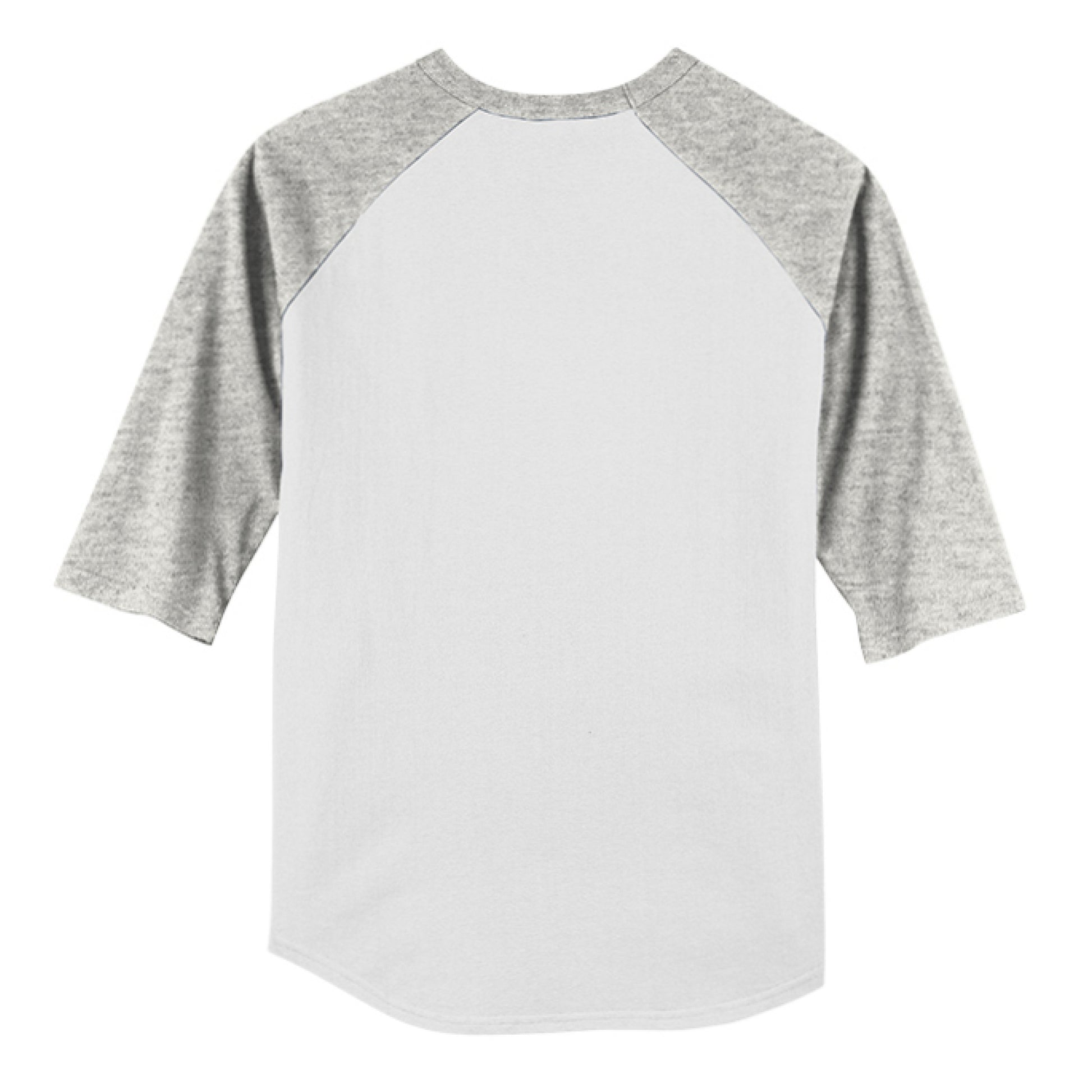 WHITE / HEATHER GREY - BACK