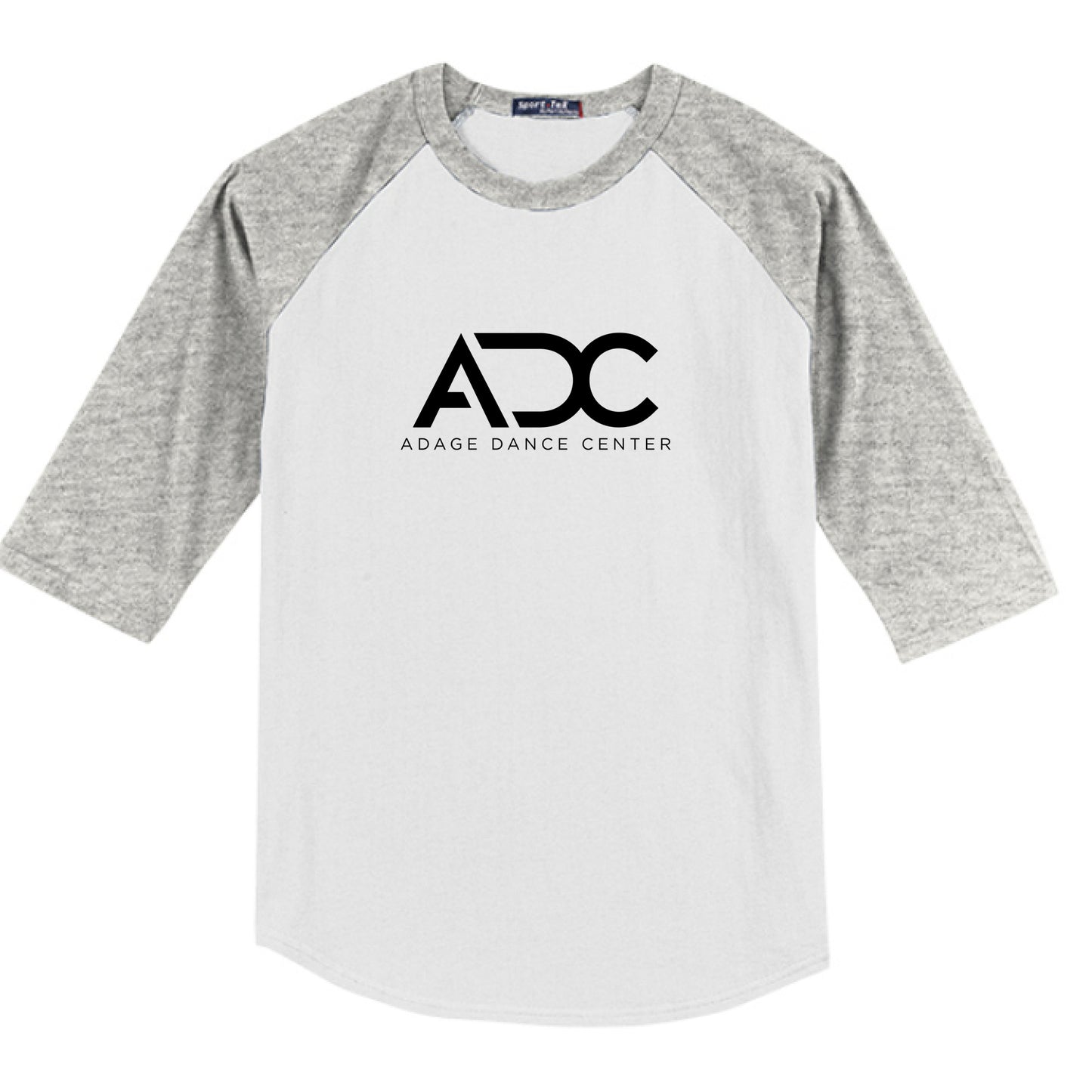 WHITE / HEATHER GREY - FRONT