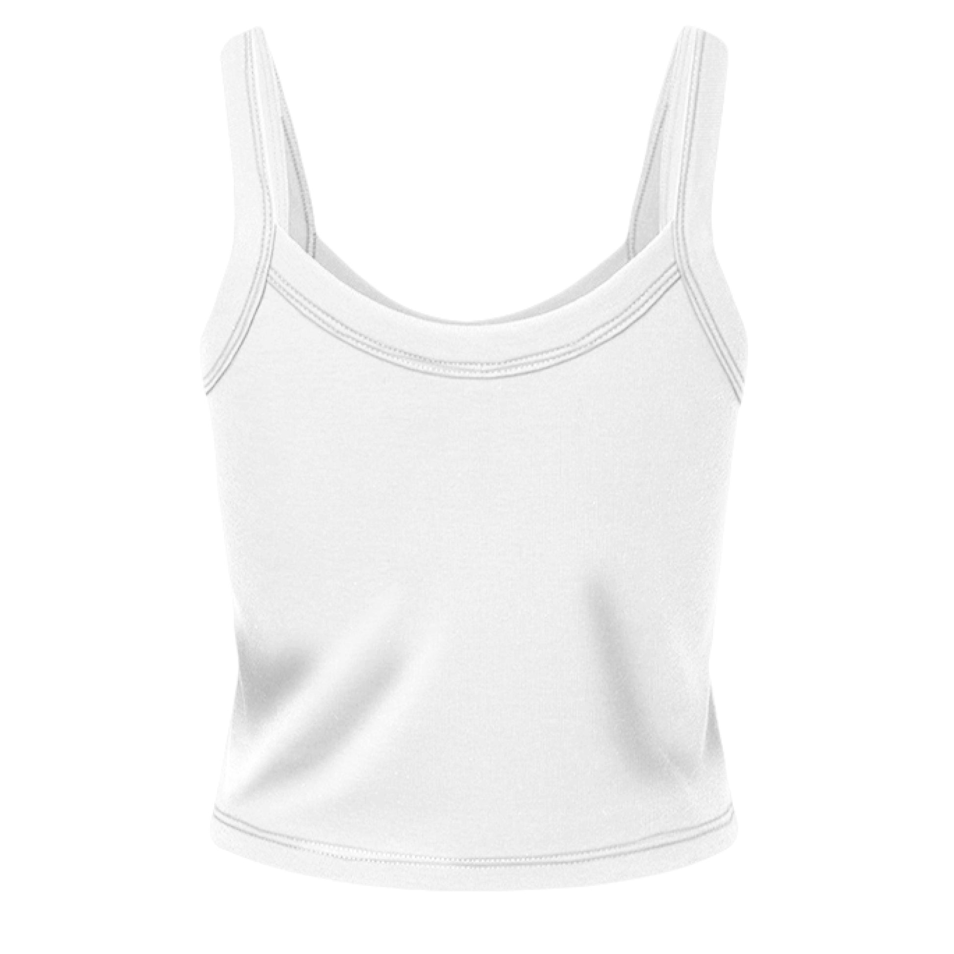 SOLID WHT BLEND - BACK