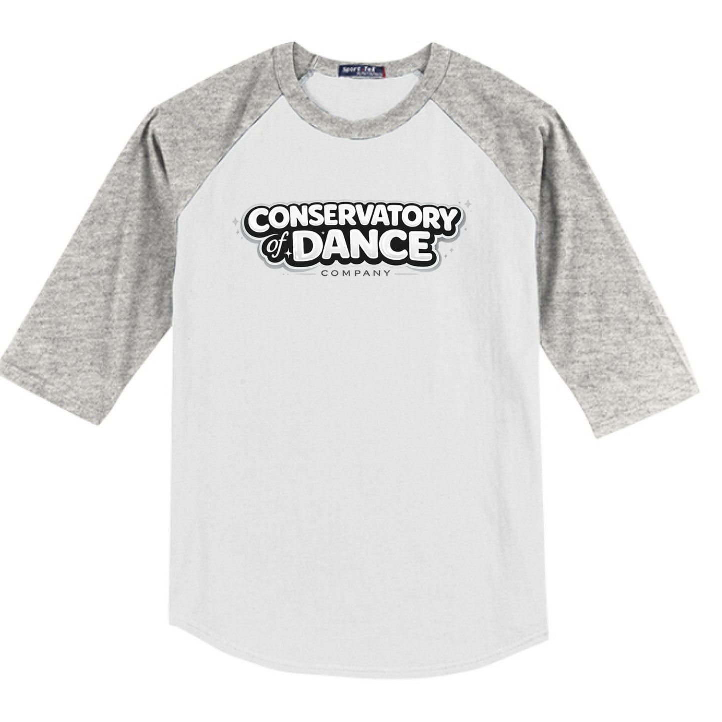 WHITE / HEATHER GREY - FRONT