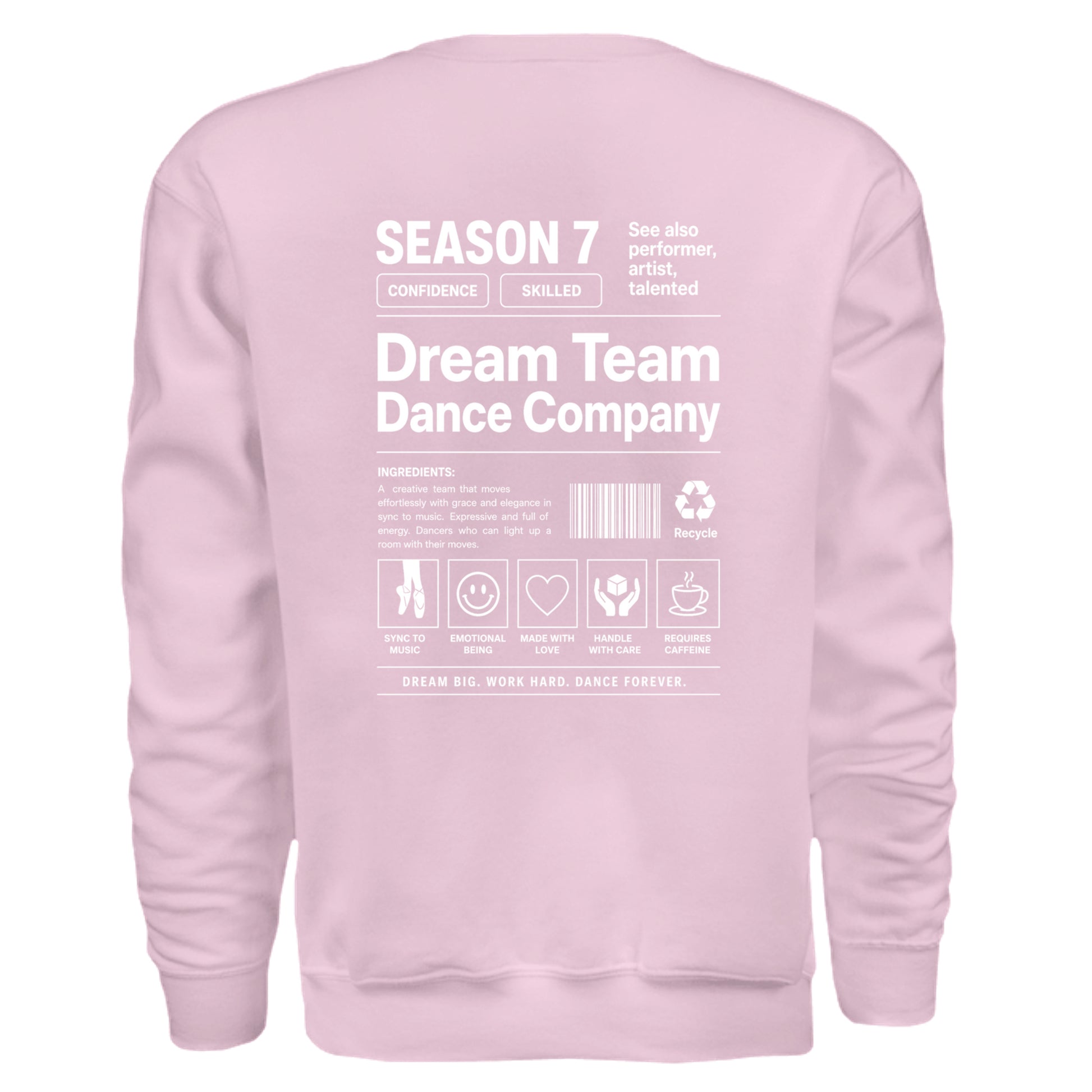 LIGHT PINK - G180 - BACK
