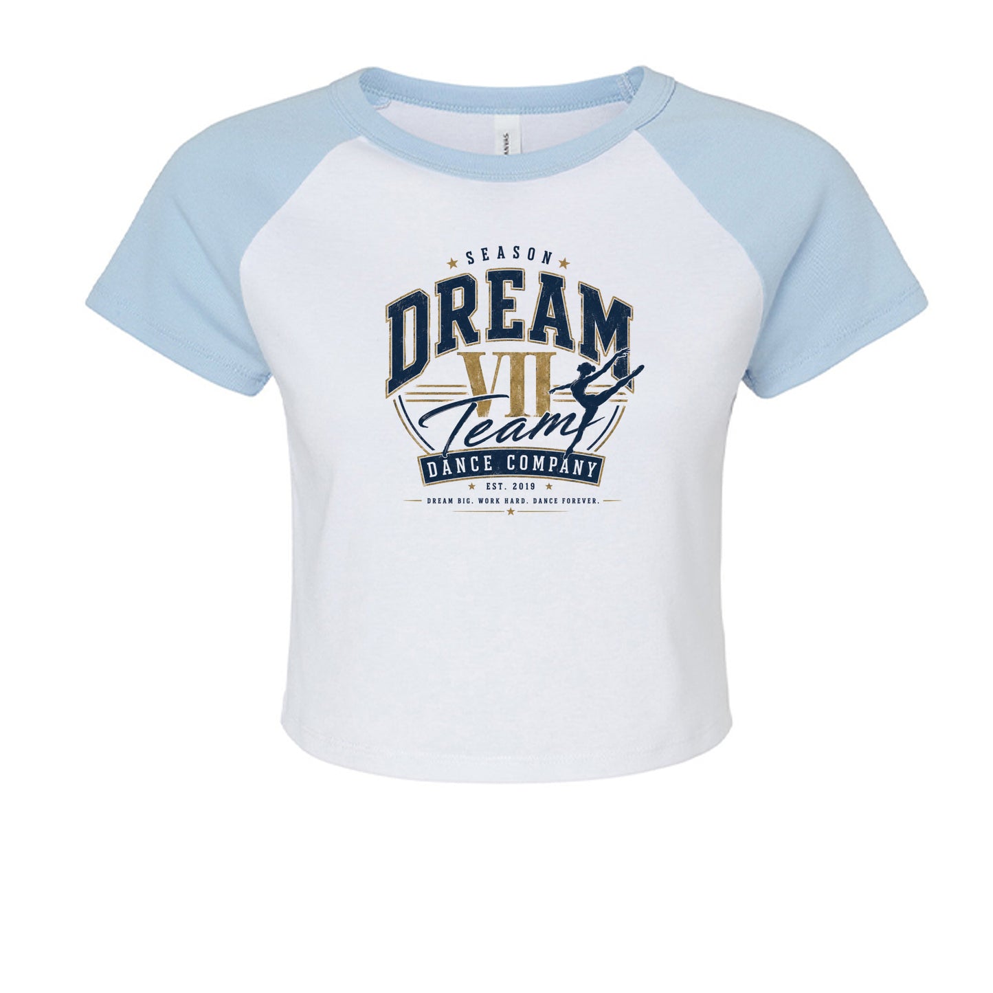 WHITE/ BABY BLUE - 1201 - FRONT