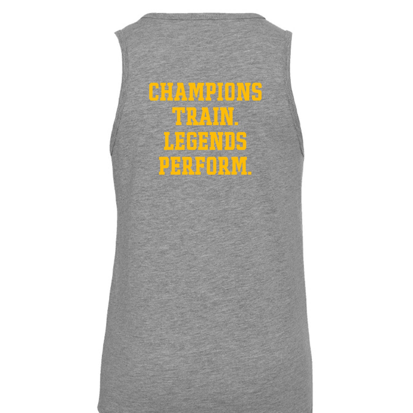 ATHLETIC HEATHER - 3480YCV - BACK