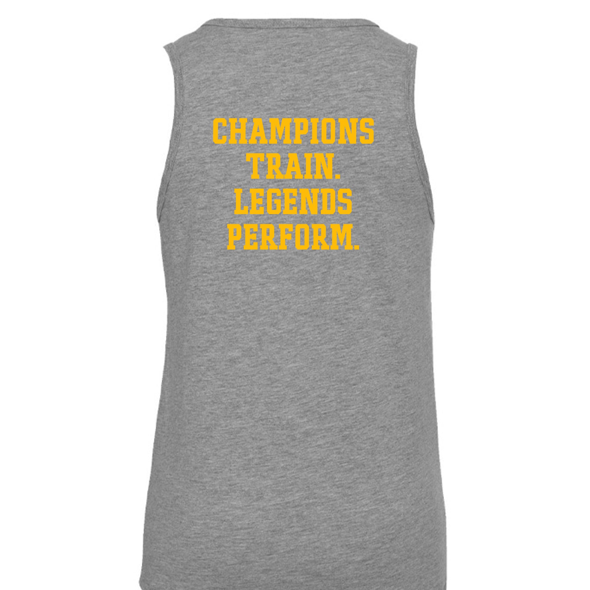 ATHLETIC HEATHER - 3480YCV - BACK