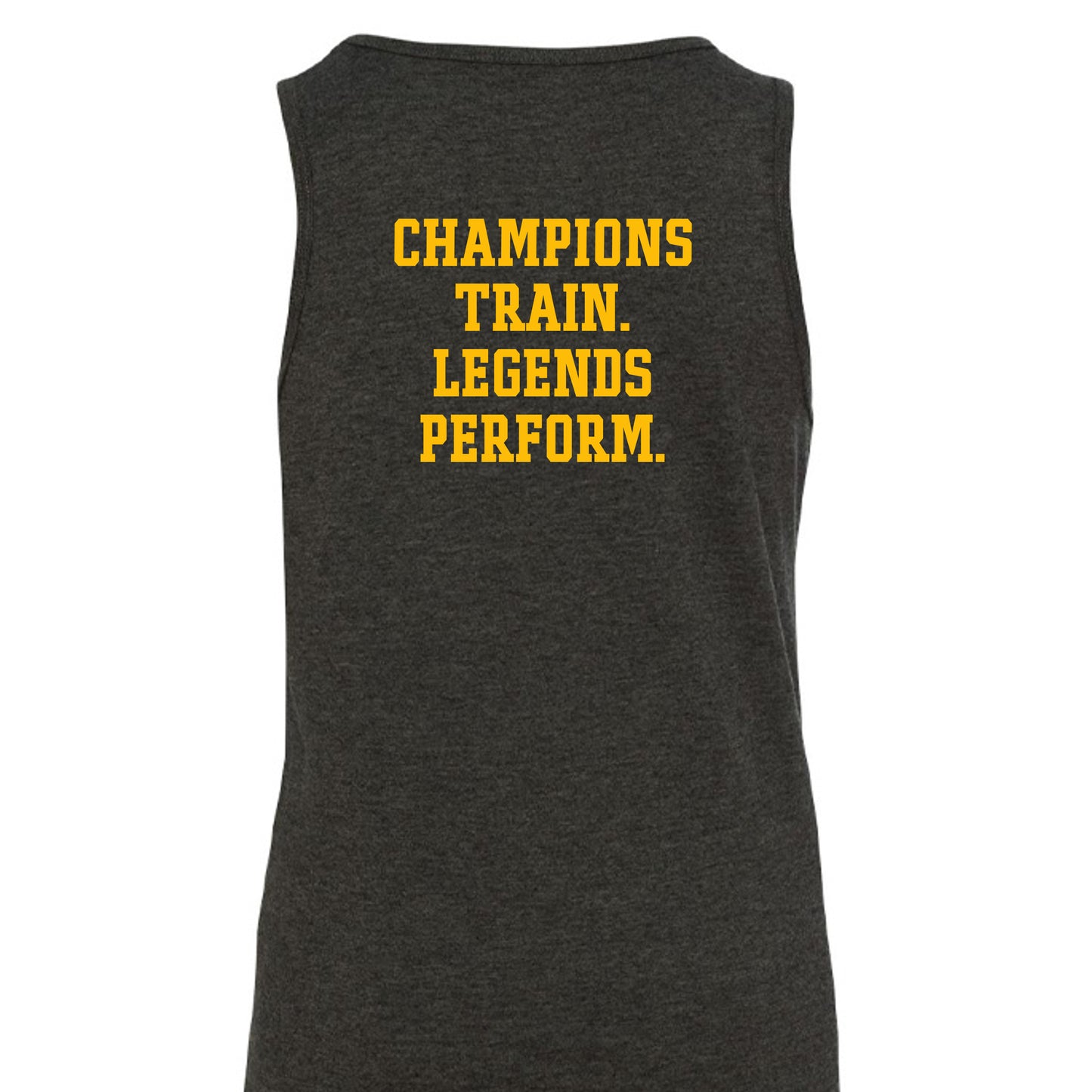 DARK GREY HEATHER - 3480YCV - BACK