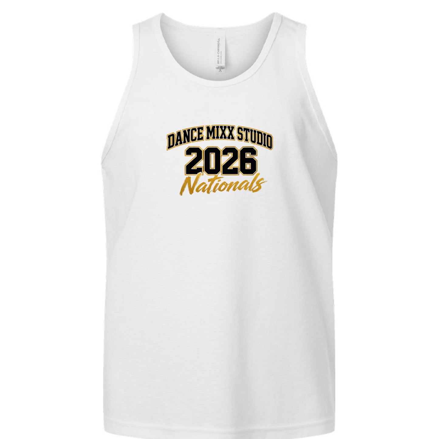Solid White Triblend - 3480YCV - FRONT
