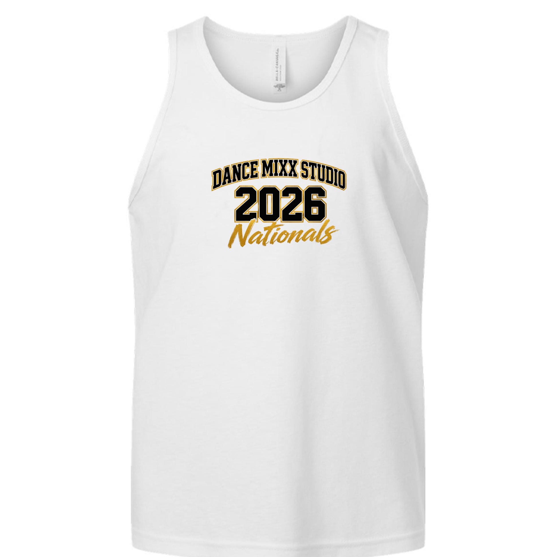 Solid White Triblend - 3480YCV - FRONT
