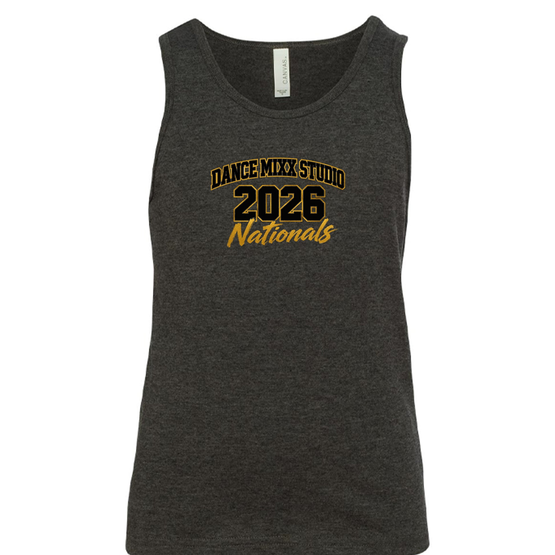 DARK GREY HEATHER - 3480YCV - FRONT