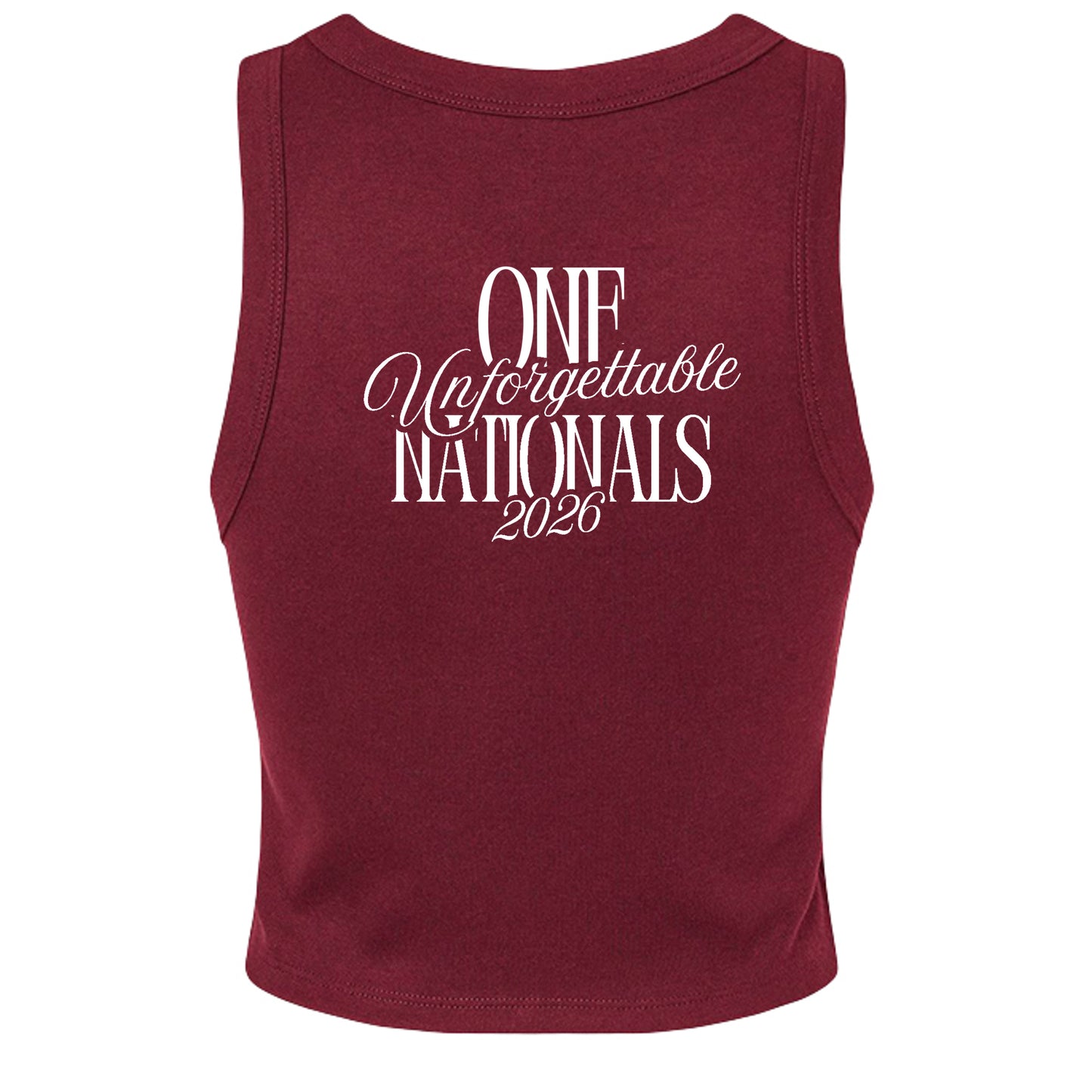 Solid Maroon Blend - 1019 - BACK
