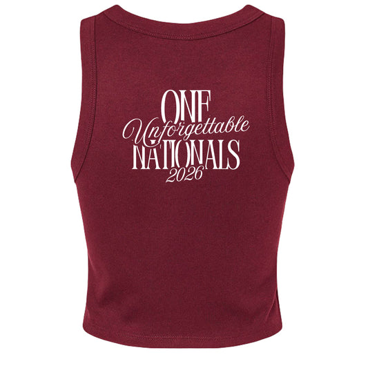 Solid Maroon Blend - 1019 - BACK